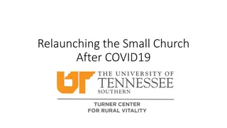 Insights on Revitalizing Small Churches Post-COVID19