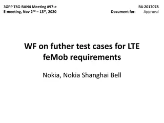 LTE feMob RAN4 Meeting Test Cases Approval Document