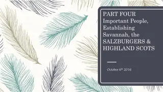 The Founding of Savannah: Oglethorpe, Tomochichi, and Mary Musgrove