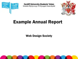 Annual Report Highlights and Updates for Web Design Society