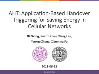 Energy-Efficient Handover Triggering for Cellular Networks