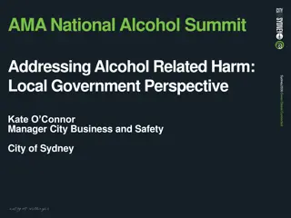 Addressing Alcohol-Related Harm: A Local Government Perspective