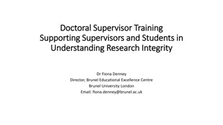 Ethical Challenges in Academic Supervision: Addressing Research Integrity and Student Support