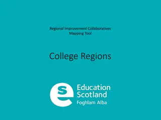 Collaborative College Regions Mapping Tool for Educational Improvement