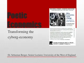 Exploring the Interplay of Poetry and Economics in the Cyborg Economy