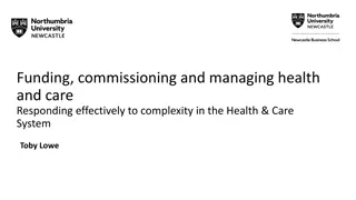 Managing Complexity in Health & Care Systems