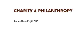 Charity and Philanthropy: Acts of Goodwill and Support