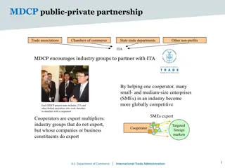 Market Development Cooperator Program (MDCP) Overview