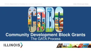 Illinois Department of Commerce & Economic Opportunity Grant Accountability & Transparency Act (GATA) Process