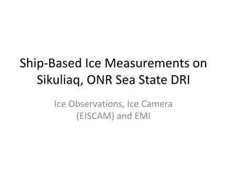 Comprehensive Ship-Based Ice Measurements and Observations on Sikuliaq for Sea State DRI