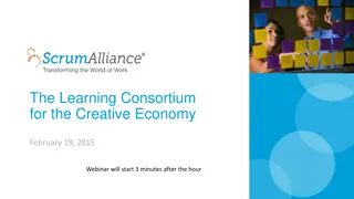 The Learning Consortium for the Creative Economy Webinar Summary