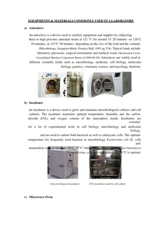 Essential Laboratory Equipment and Materials