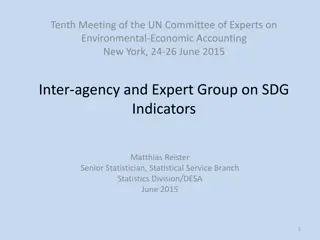 United Nations Committee of Experts Meeting on Environmental-Economic Accounting