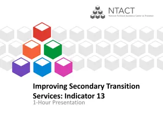 Enhancing Secondary Transition Services: Key Strategies for Indicator 13 Implementation