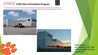 Comprehensive CURI Intern Orientation Program Overview