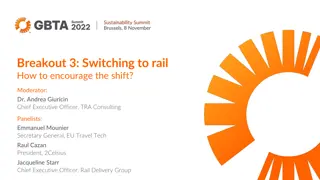 Encouraging Shift to Rail for Sustainable Travel