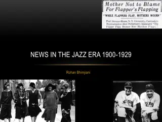 Media and Entertainment in the Jazz Era: 1900-1929