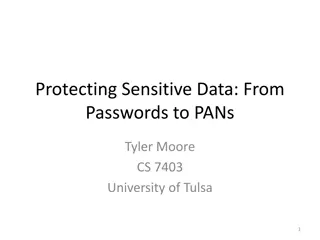 Best Practices for Protecting Sensitive Data