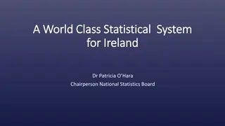 Enhancing Ireland's Statistical System for National Development