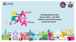 Refreshed 3As Plan Autumn 2021 - July 2023 for Children and Families Services