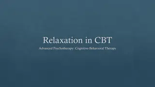 Importance of Relaxation Techniques in CBT