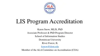 ALA Accreditation Process and Importance