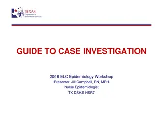 Comprehensive Guide to Case Investigation for Public Health Purposes