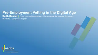 Evolution of Pre-Employment Vetting in the Digital Age