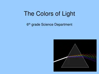 Exploring the Colors of Light in Science