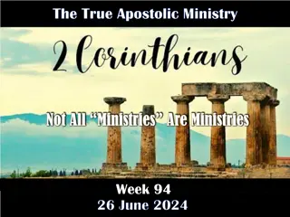 Unveiling the Truth: Insights from 2 Corinthians on Authentic Ministry