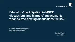 Educators' Participation in MOOC Discussions: Impact on Learners' Engagement