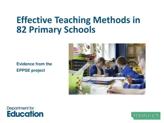 Insights into Effective Teaching Methods in Primary Schools