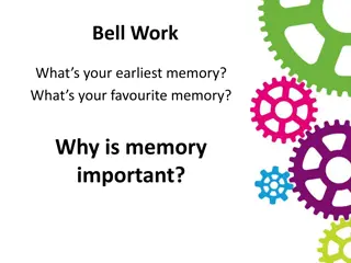 Understanding Memory: Challenges and Improvement