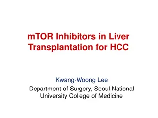 mTOR Inhibitors in Liver Transplantation for HCC: Recent Updates and Clinical Trials