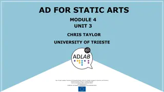 Linguistic and Textual Features of Ad in Static Arts