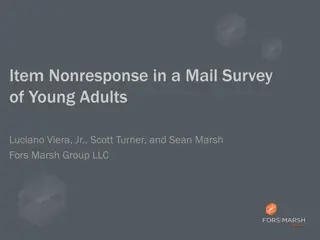 Challenges in RDD Telephone Surveys for Young Adults: Item Nonresponse and Coverage Implications