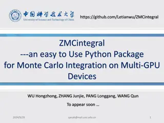 ZMCintegral: Python Package for Monte Carlo Integration on Multi-GPU Devices