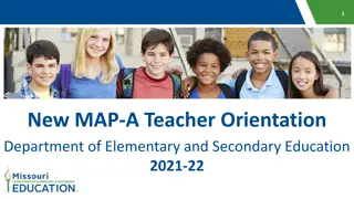 Comprehensive Guide to DESE MAP-A Teacher Orientation 2021-22