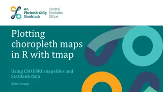 Visualizing Choropleth Maps in R with tmap using CSO ESRI Shapefiles and StatBank Data