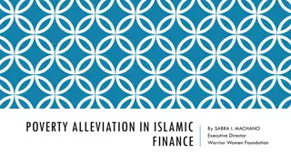 Islamic Finance for Poverty Alleviation: Strategies and Impact