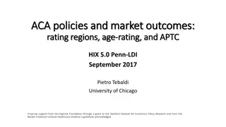 ACA Policies and Market Outcomes