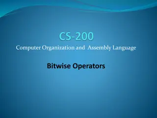 Bitwise Operators in C and C++