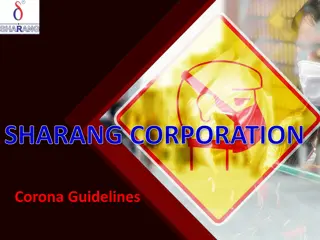 Sharang Corporation COVID-19 Guidelines