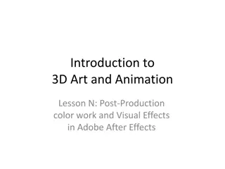 Mastering Post-Production in Adobe After Effects