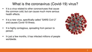 Understanding Covid-19: Symptoms, Spread, and Risks at Work