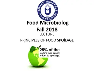 Principles of Food Spoilage: Understanding Microbial and Nonmicrobial Factors