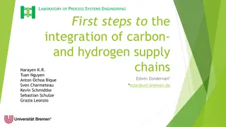 Integration of Carbon and Hydrogen Supply Chains: First Steps