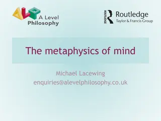 Exploring the Metaphysics of Mind: Substance, Properties, and Views