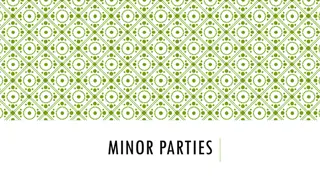 Minor Parties in the United States