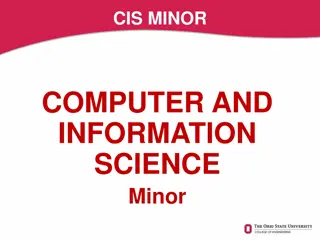 Computer and Information Science Minor Overview